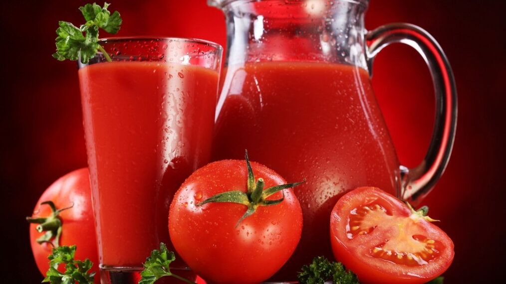 对于没有恶化的胰腺炎，鲜榨番茄汁很有用